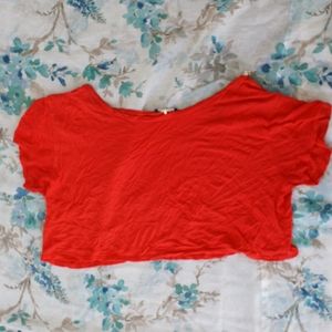 Lounge Wear Women's Red Shirt